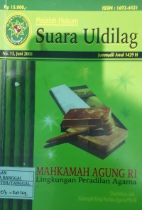 Image of MAJALAH HUKUM SUARA ULDILAG