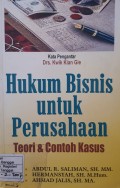 HUKUM BISNIS UNTUK PERUSAHAAN